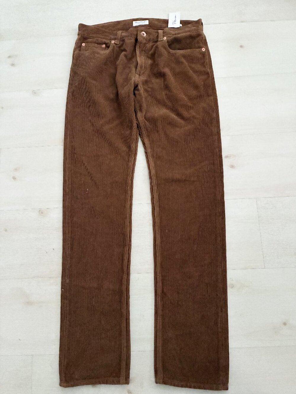 President's Icarus Men's Rust Corduroy Pants Size 32 W x 34 L (NWT)